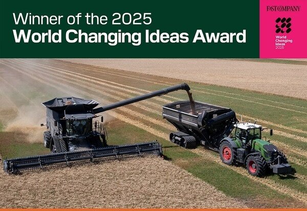 AGCO's PTx Trimble™ wins World Changing Ideas Award for OutRun™ autonomous grain cart solution