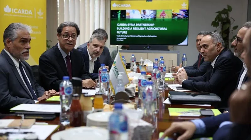 ICARDA and Syrian institutions unite to strengthen food security and farm system recovery
