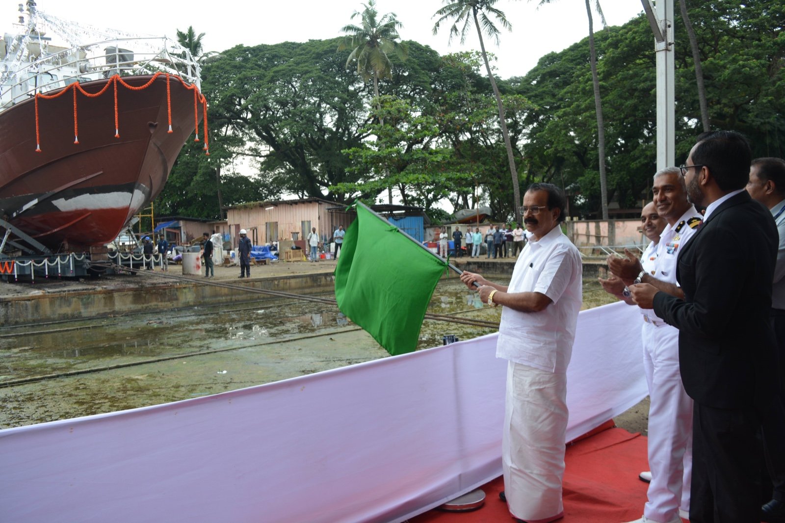Union Minister George Kurian commissions 250-ton slipway cradle facility to boost India’s marine fisheries infrastructure