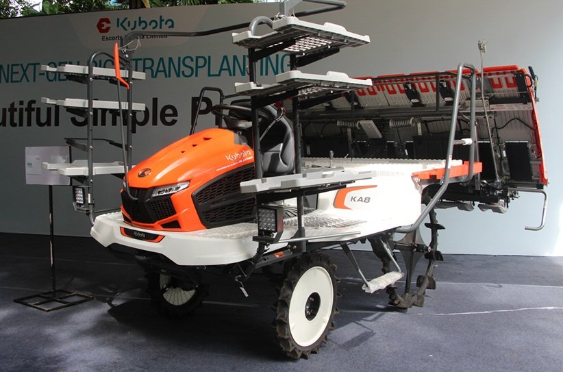 Escorts Kubota Ltd introduces Third-Generation Ride-On Rice Transplanters in India