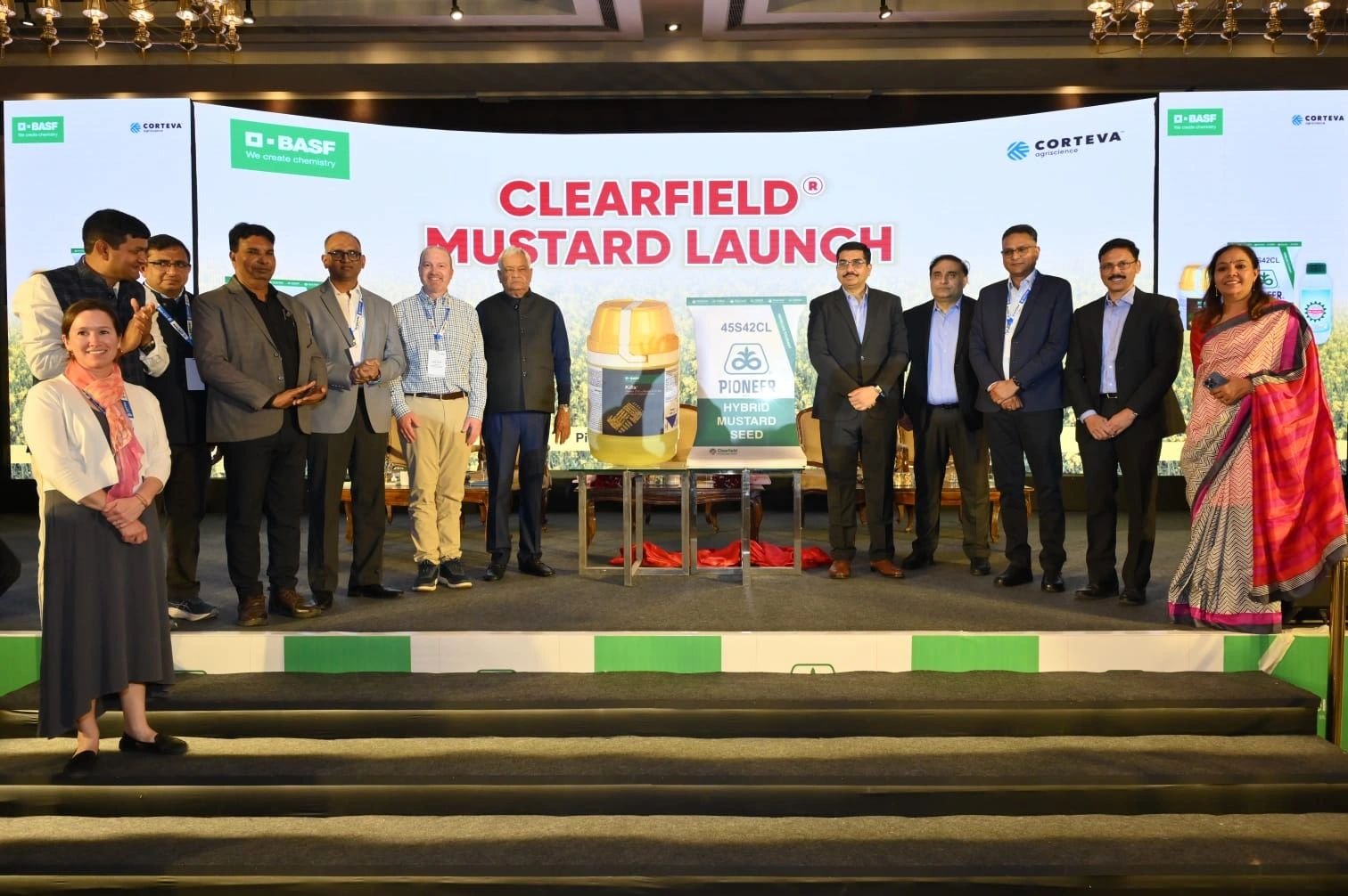 Corteva and BASF launch non-GM Clearfield Mustard to transform Indian agriculture