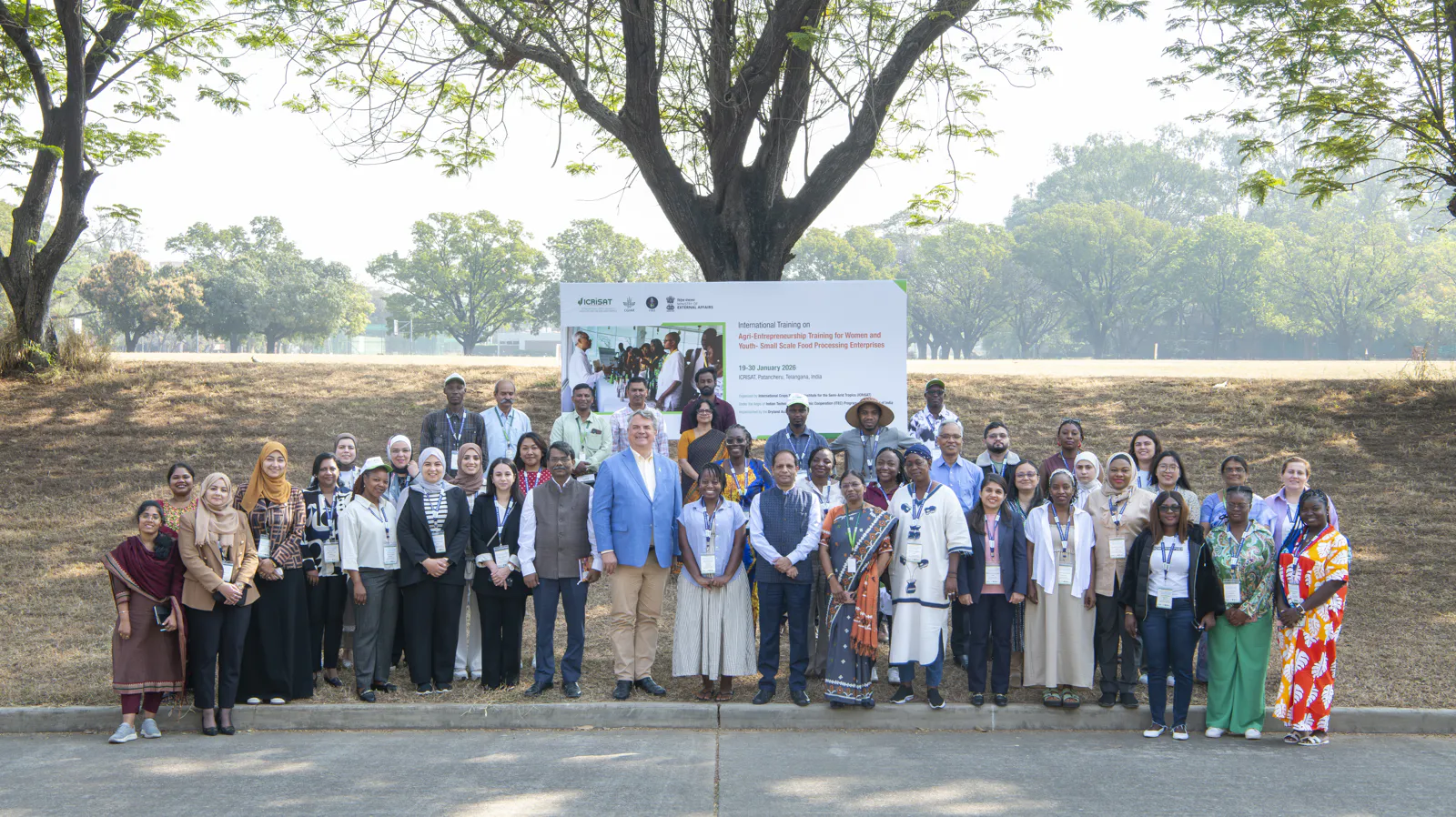 ICRISAT–ITEC Program equips women and youth from 22 nations to lead agri-entrepreneurship transition