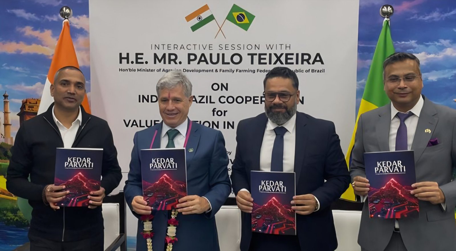 Leads Connect’s AI-enabled ICCRI and large-scale agri intelligence platform KEDAR–PARVATI strengthens Indo-Brazil agri corridor
