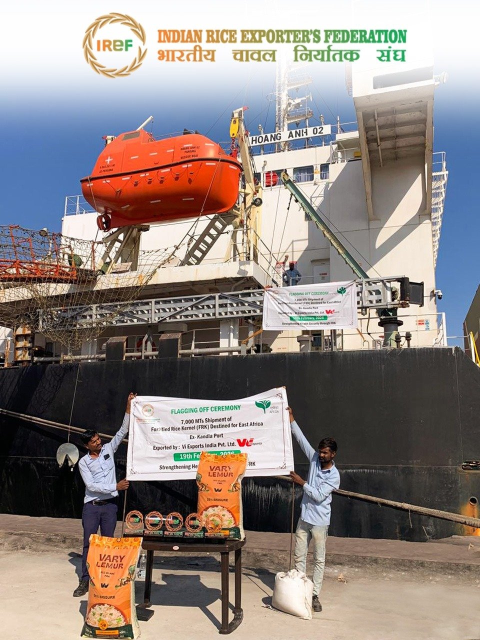 Indian Rice Exporters’ Federation leads India’s nutrition export surge