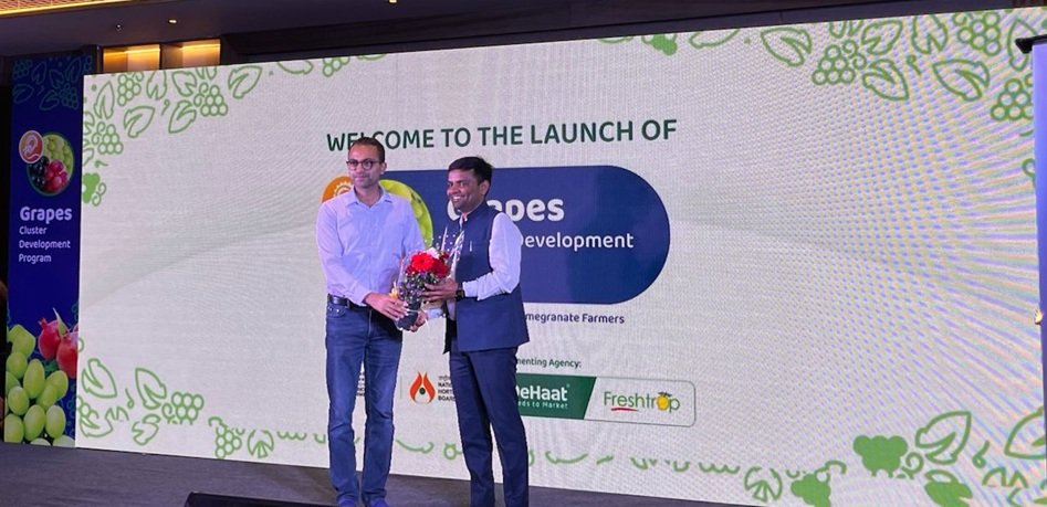 DeHaat launches NHB-supported Grapes Cluster Development Program in Nashik