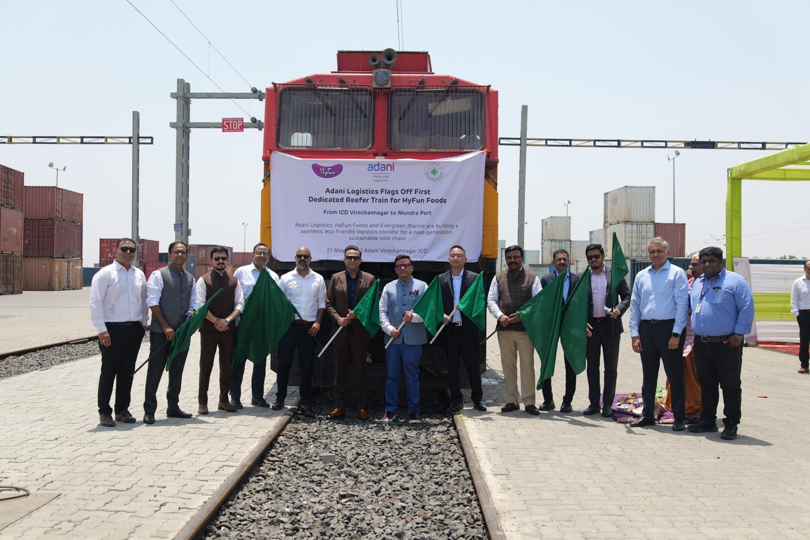 HyFun Foods steps into Sustainable Export Logistics and launches new Reefer Rail Transport initiative