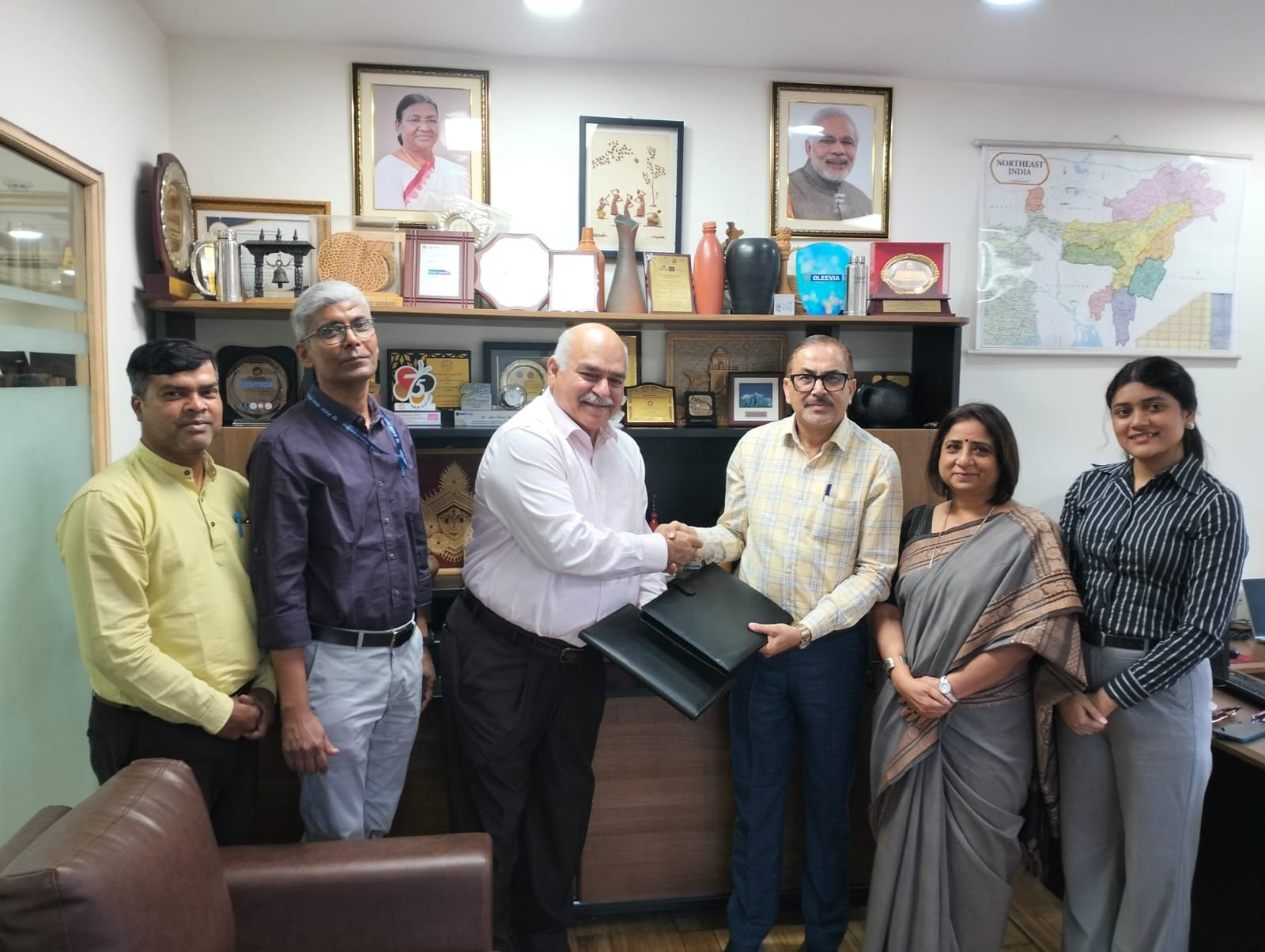North East Centre For Technology Application and Reach (NECTAR) and India Honey Alliance sign 5-Year MoU