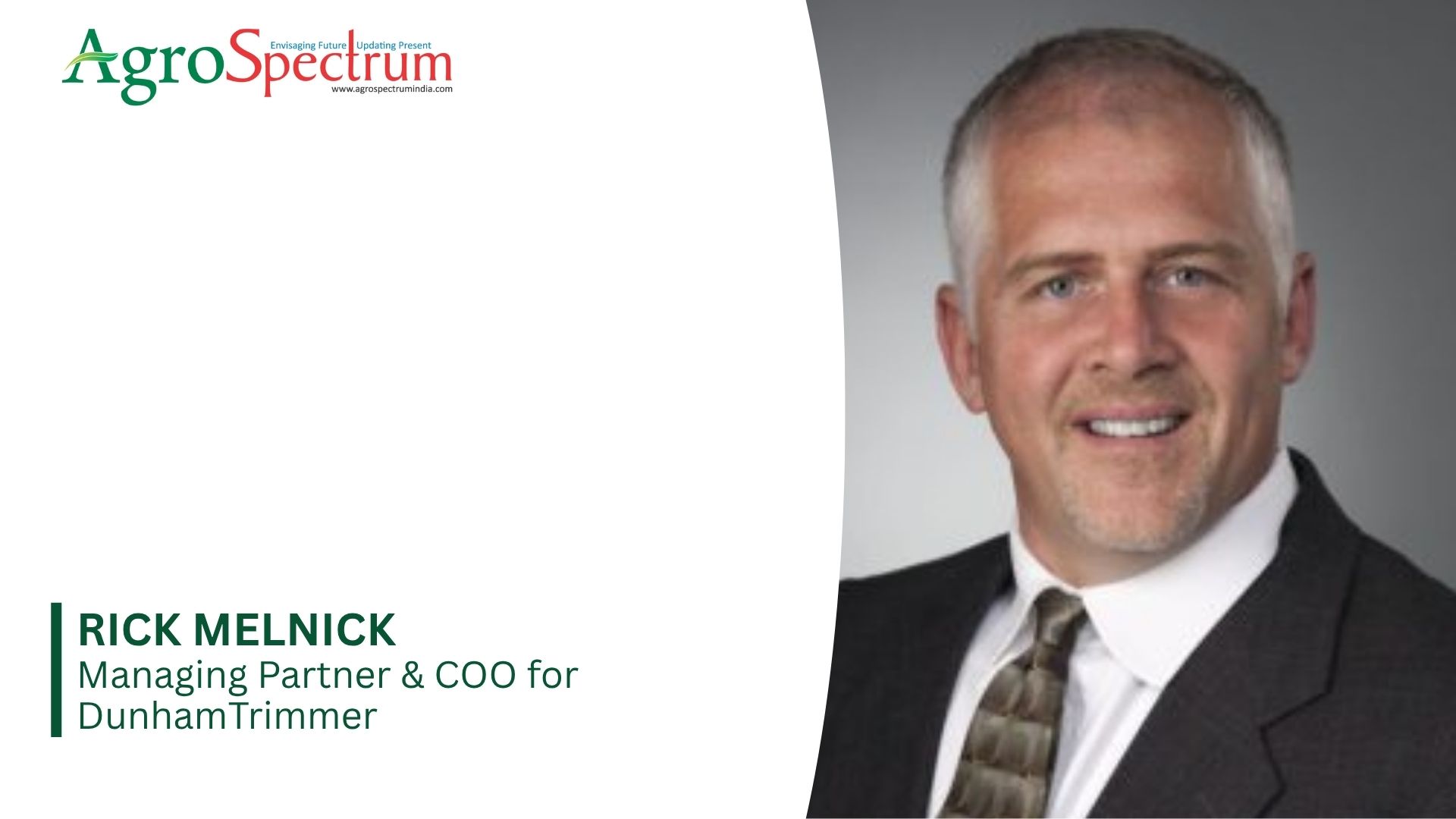 Cracking code : Rick Melnick, Managing Partner & COO for DunhamTrimmer