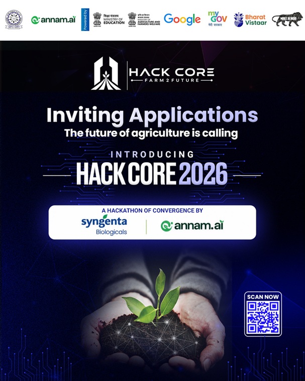 IIT Ropar’s ANNAM.AI, Syngenta and Google launch ‘HACK CORE  2026’