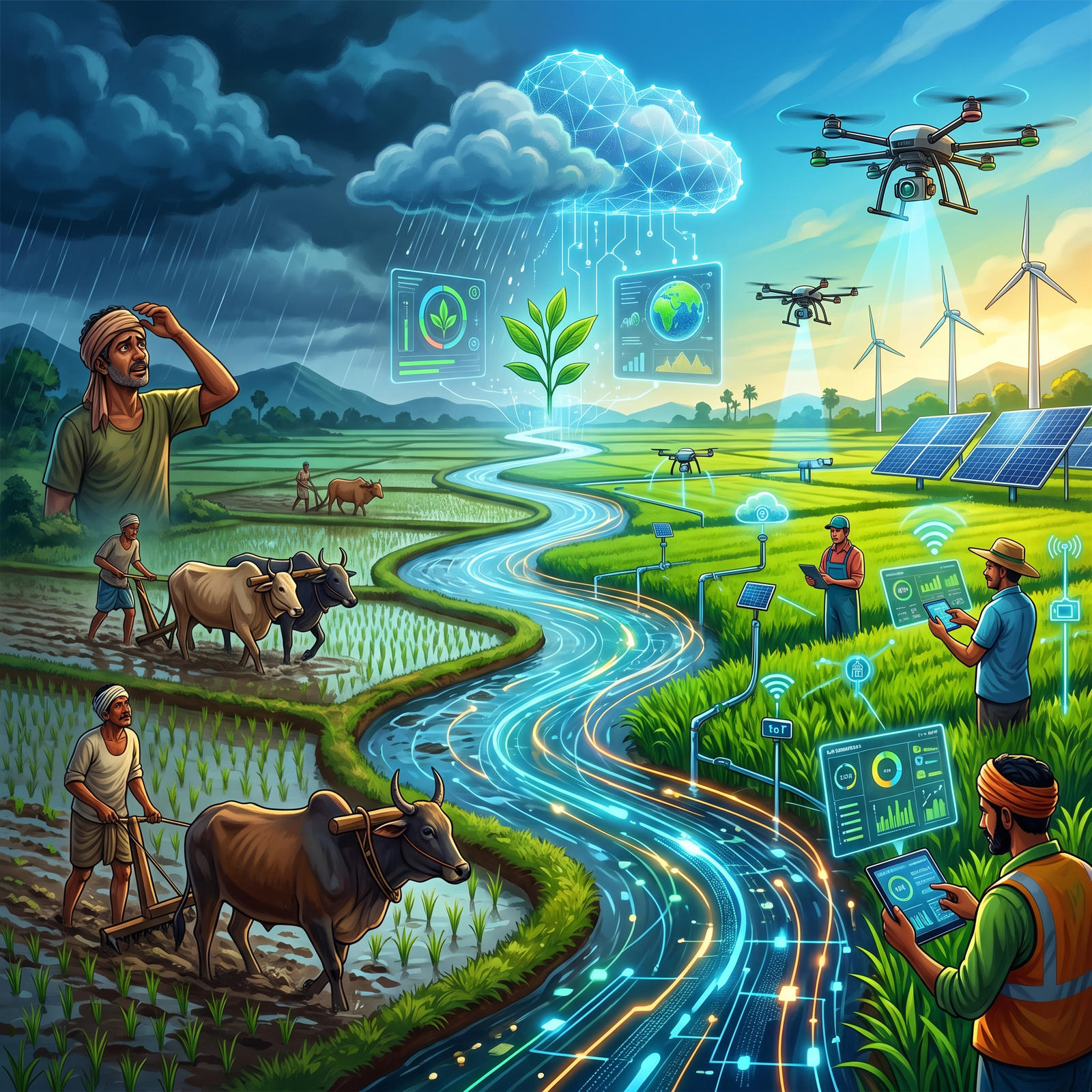 From monsoon dependence to climate intelligence