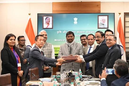 ICAR and the Agriculture Department of Seychelles ink MoU for bilateral cooperation in agri research