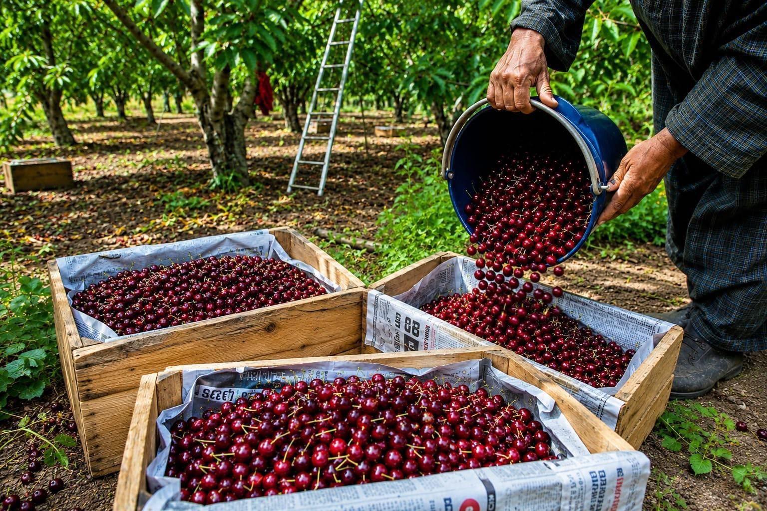 APEDA flags off first export shipment of Areko Cherries and Scentrose Plums to UAE
